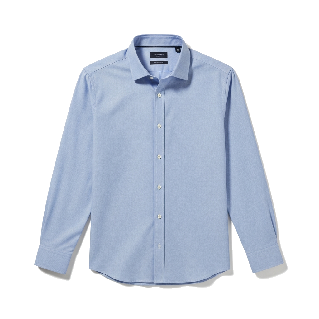 Lumen Studio Blue oxford button-down shirt